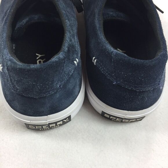 Sperry Striper II LTT Suede Sneakers in Navy Blue - Picture 5 of 8